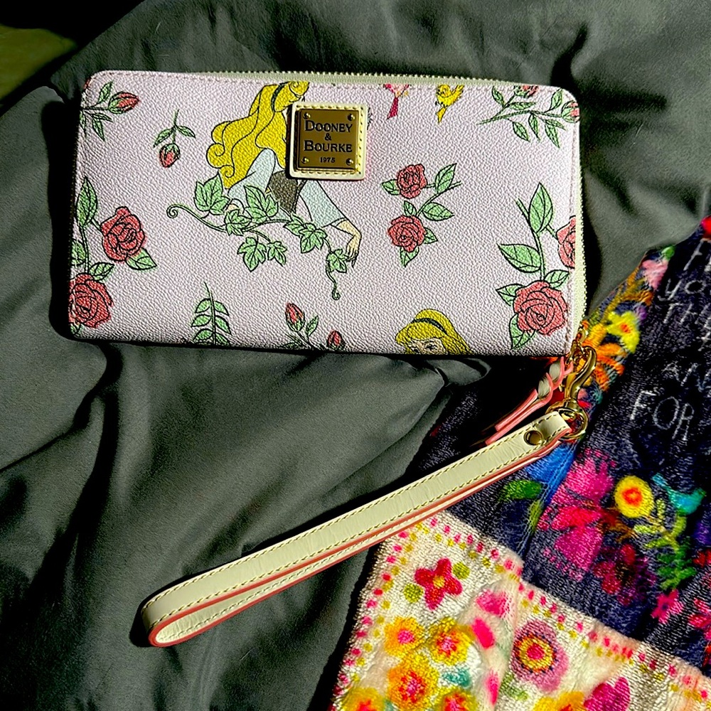 Dooney & Bourke Sleeping Beauty wristlet